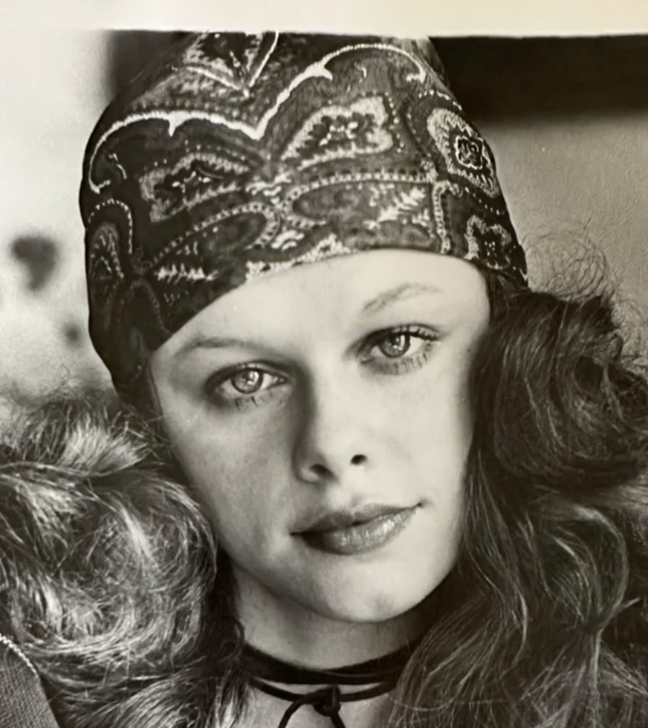 Greta as a teen model.
